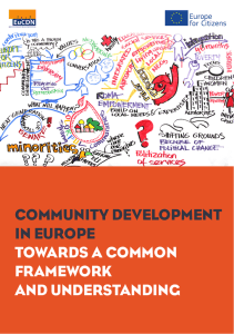 COMMUNITY DEVELOPMENT IN EUROPE  TOWARDS A COMMON