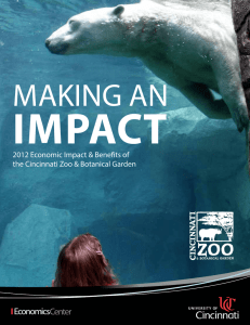 IMPACT MAKING AN 2012 Economic Impact &amp; Benefits of