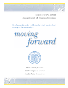 forward moving State of New Jersey