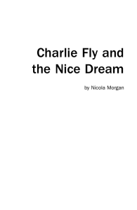 Charlie Fly and the Nice Dream by Nicola Morgan