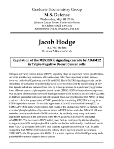Jacob Hodge M.S. Defense Graduate Biochemistry Group