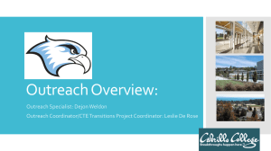 Outreach Overview: