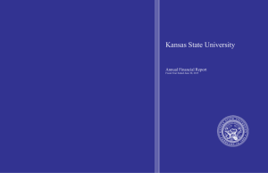 Kansas State University Annual Financial Report