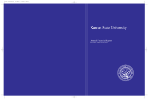 Kansas State University Annual Financial Report
