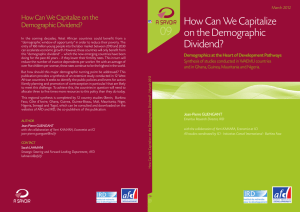 09 How Can We Capitalize on the Demographic Dividend?