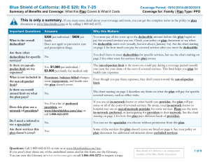 Blue Shield of California: 80-E $20; Rx 7-25