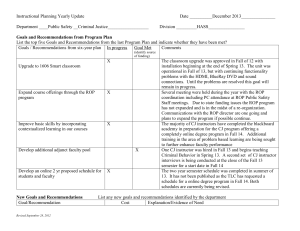 Instructional Planning Yearly Update  Date __________December 2013_______________