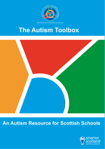 The Autism Toolbox An Autism Resource for Scottish Schools