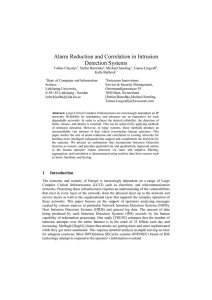 Alarm Reduction and Correlation in Intrusion Detection Systems