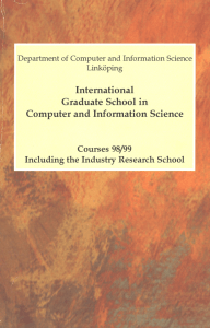 International Graduate  School in Computer and Information Science