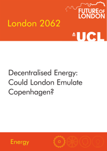 Decentralised Energy: Could London Emulate Copenhagen?