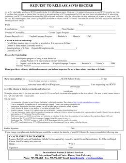 STEM OPT Extension Acknowledgment Form