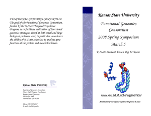 Kansas State University Functional Genomics