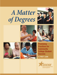 A Matter Degrees of Promising