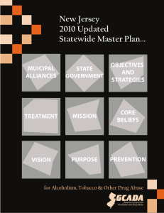New Jersey 2010 Updated Statewide Master Plan... OBJECTIVES