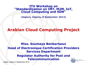 Arabian Cloud Computing Project