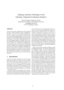 Aligning Anatomy Ontologies in the Ontology Alignment Evaluation Initiative