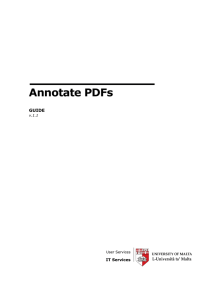 Annotate PDFs  GUIDE IT Services