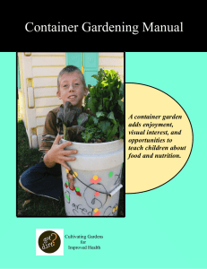 Container Gardening Manual