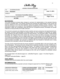 June 11, 2012 Curriculum Committee Actions Page 1 of 22