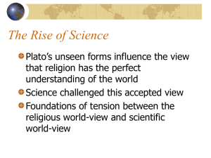 The Rise of Science