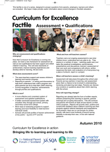 Assessment + Qualifications