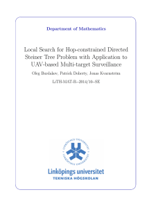 Local Search for Hop-constrained Directed Steiner Tree Problem with Application to