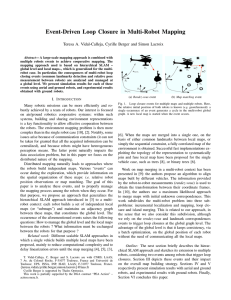 Event-Driven Loop Closure in Multi-Robot Mapping