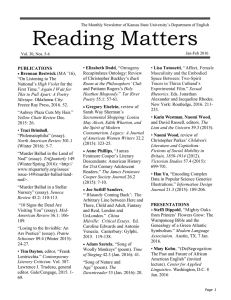 Reading Matters