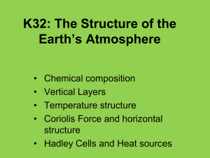 K32: The Structure of the Earth’s Atmosphere