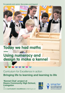 Today we had maths — Using numeracy and