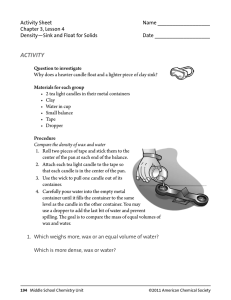 Activity Sheet  Name __________________ Chapter 3, Lesson 4