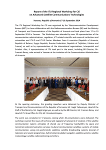 Report of the ITU Regional Workshop for CIS