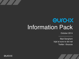 Information Pack! October 2014! ! Bijal Sanghani!