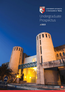 Undergraduate Prospectus 2015
