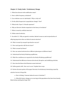 Chapter	12		Study	Guide			Evolutionary	Change