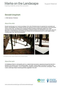 Donald Urquhart About the artist