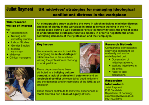 Juliet Rayment UK midwives’ strategies for managing ideological conflict and