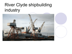 River Clyde shipbuilding industry