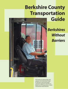 Berkshire County Transportation Guide Berkshires