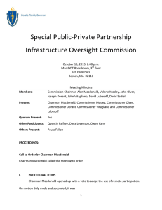 Special Public-Private Partnership Infrastructure Oversight Commission