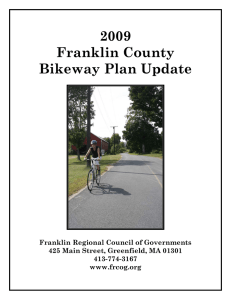 2009 Franklin County Bikeway Plan Update