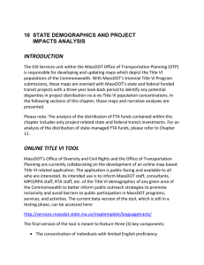 INTRODUCTION 10  STATE DEMOGRAPHICS AND PROJECT  IMPACTS ANALYSIS