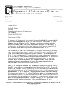 Department of  Environmental  Protection