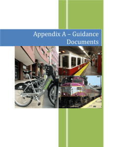 Appendix A – Guidance Documents
