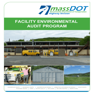 FACILITY ENVIRONMENTAL AUDIT PROGRAM