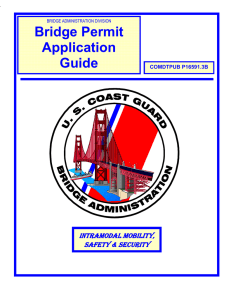 Bridge Permit Application Guide INTRAMODAL MOBILITY,