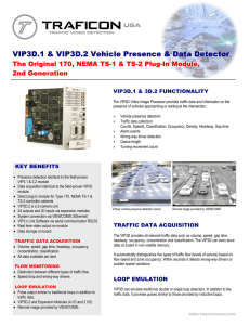 VIP3D.1 &amp; VIP3D.2 Vehicle Presence &amp; Data Detector 2nd Generation
