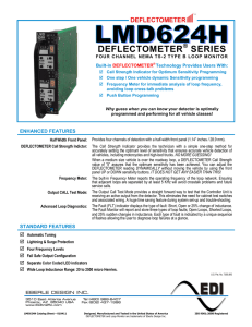 DEFLECTOMETER SERIES ®