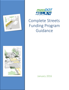 Complete Streets Funding Program Guidance